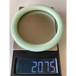 Vintage mint green Bakelite bangle Bracelet